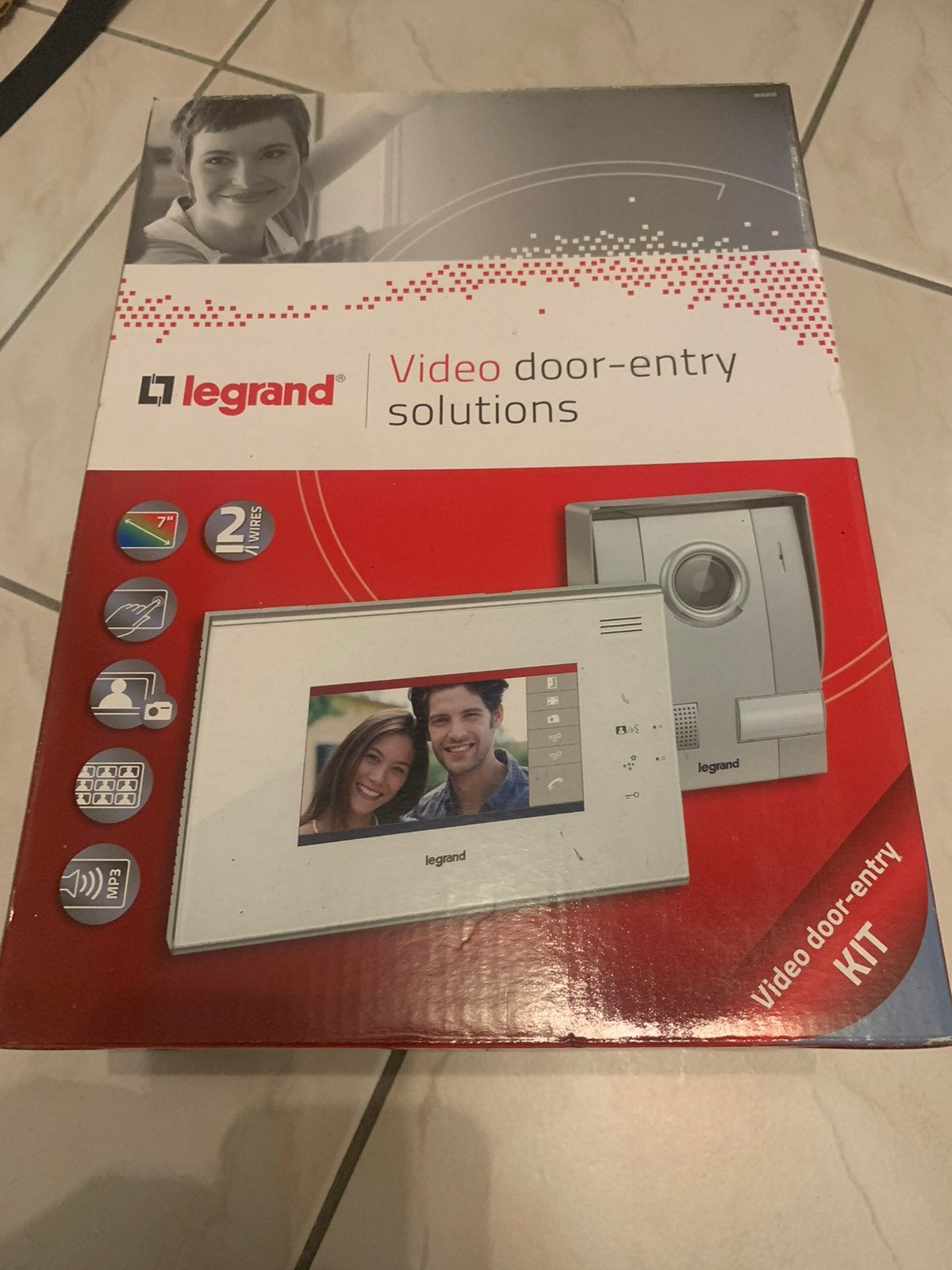 Unité vidéo intérieure Legrand 369088, TV, Hi-fi & Vidéo, Caméras de surveillance, Enlèvement ou Envoi, Utilisé