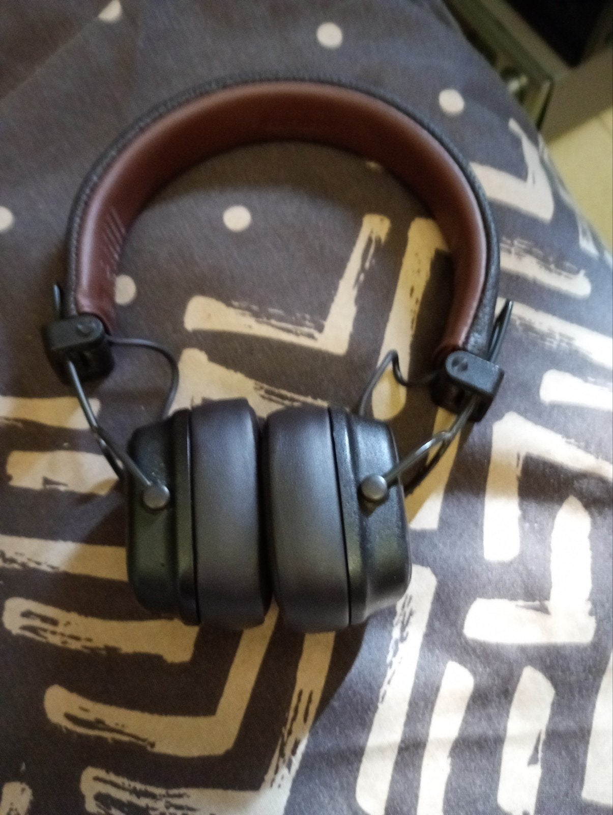 Marshall bluethooth hoofdtelefoon, TV, Hi-fi & Vidéo, Marron, Reconditionné, Sans fil, Supra-auriculaire