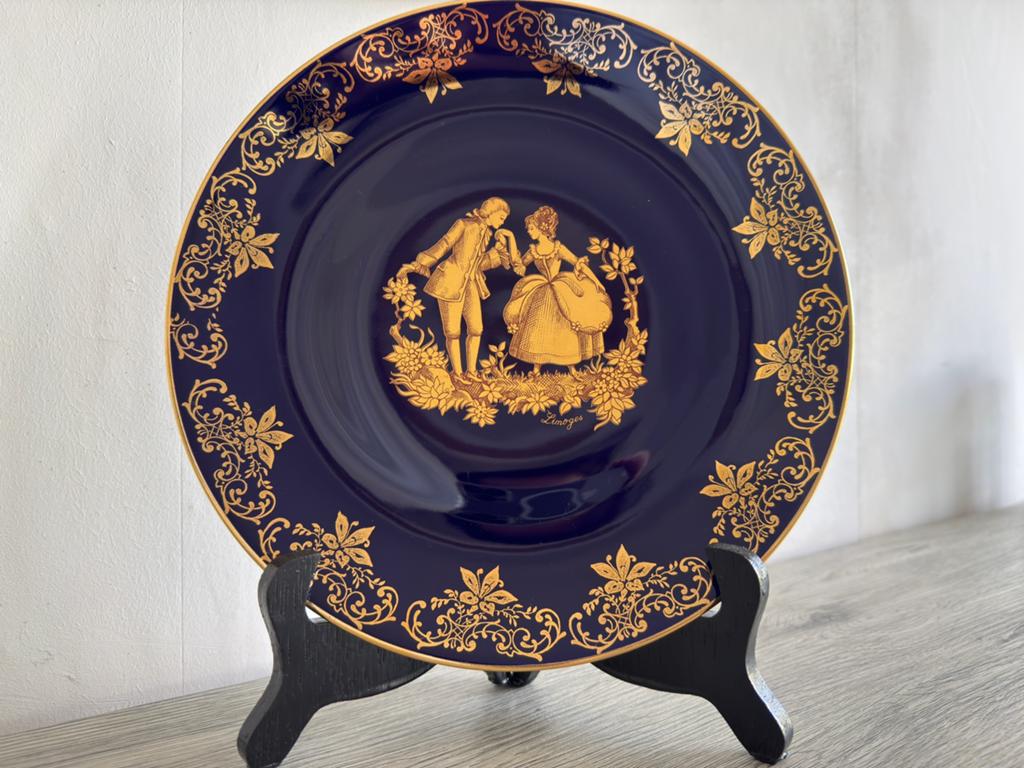 Assiette porcelaine de Limoges, Antiquités & Art, Enlèvement ou Envoi