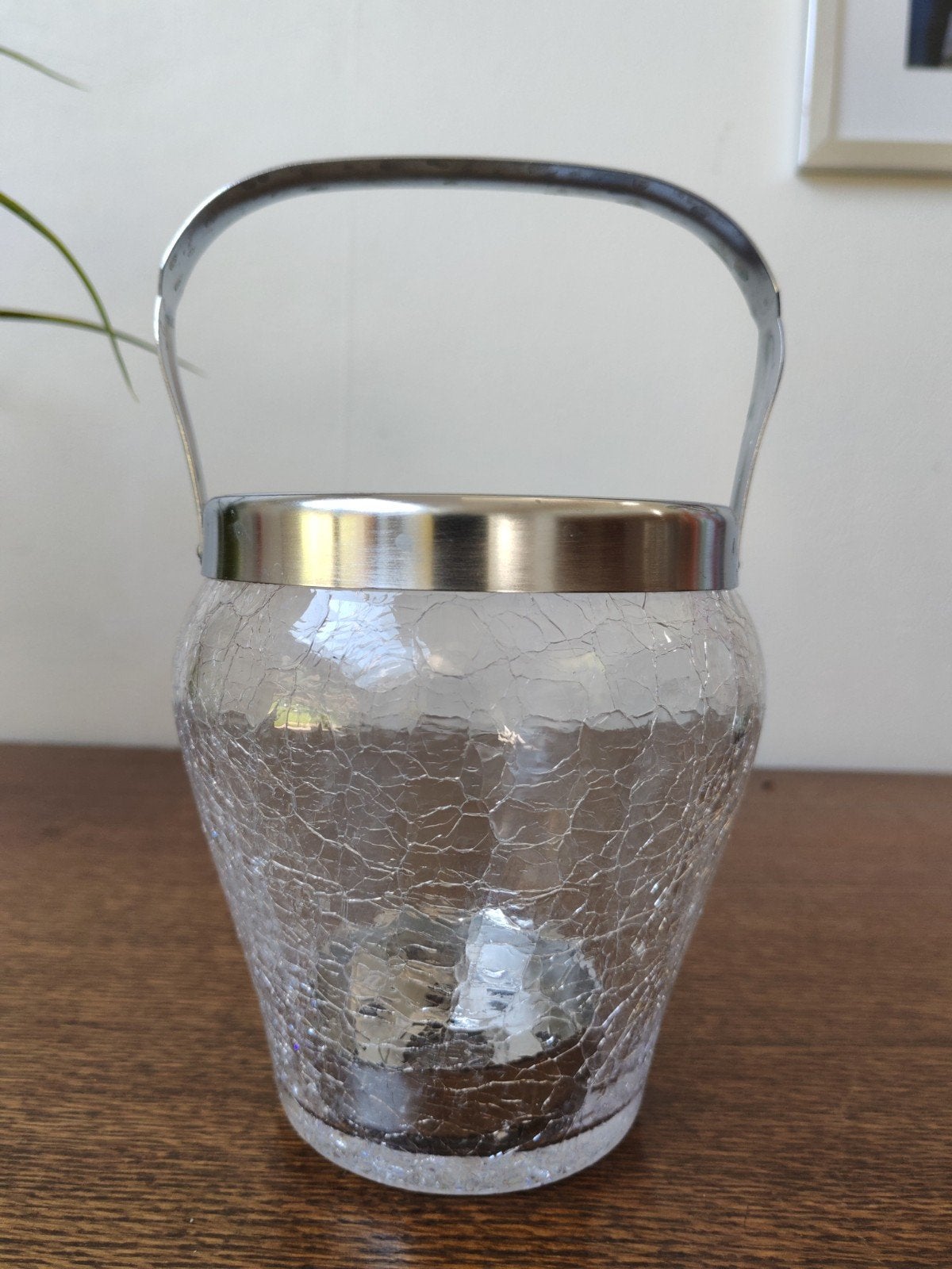 Seau à glace en verre avec pince, Enlèvement