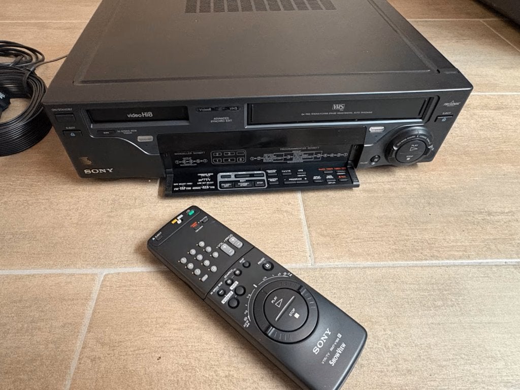 Sony EV-T1 hi8 video8 VHS videorecorder, Ophalen of Verzenden, Zo goed als nieuw, Overige typen