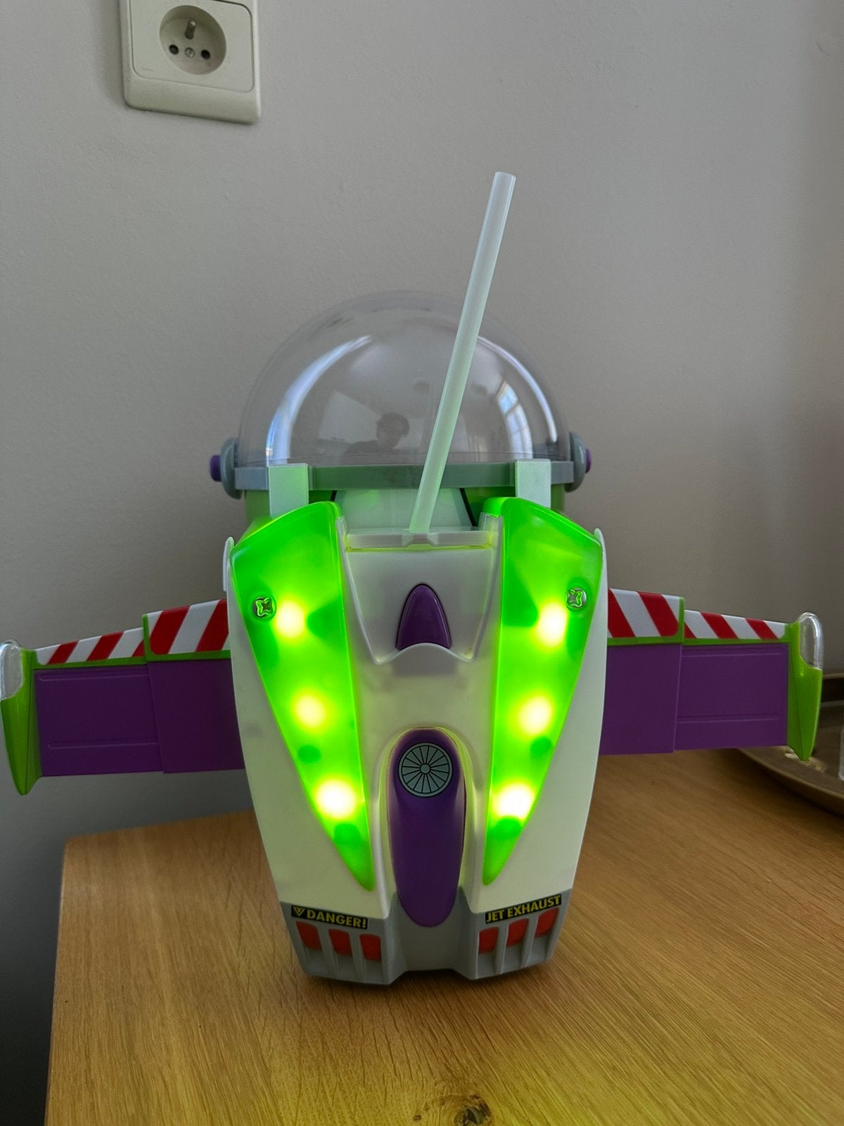 Toy story 5 popcorn bucket, buzz lightyear. Zeldzaam, Ophalen of Verzenden, Nieuw