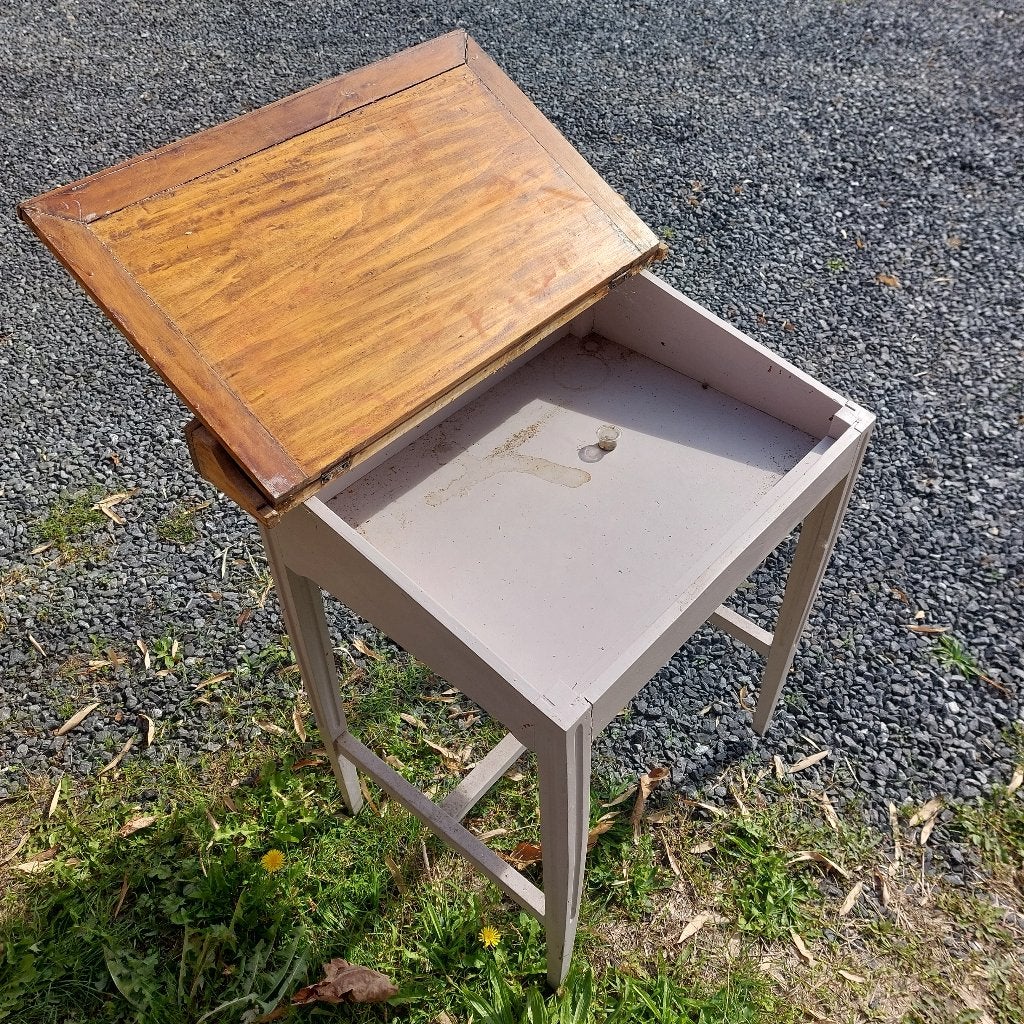 BUREAU ECOLIER, Enlèvement, Utilisé, Bois, Bureau d'écolier