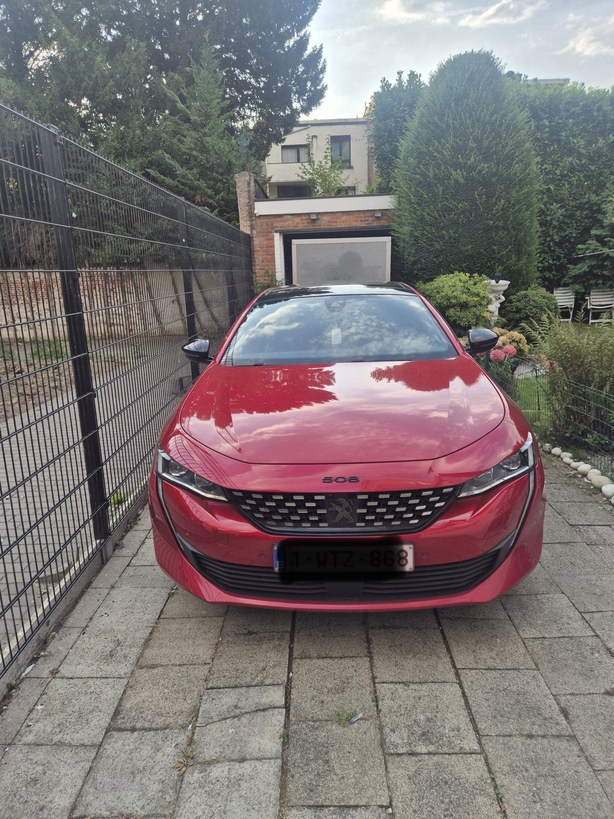 Peugeot 508 full option, Automaat, 4 deurs, Zwart, Leder en Stof