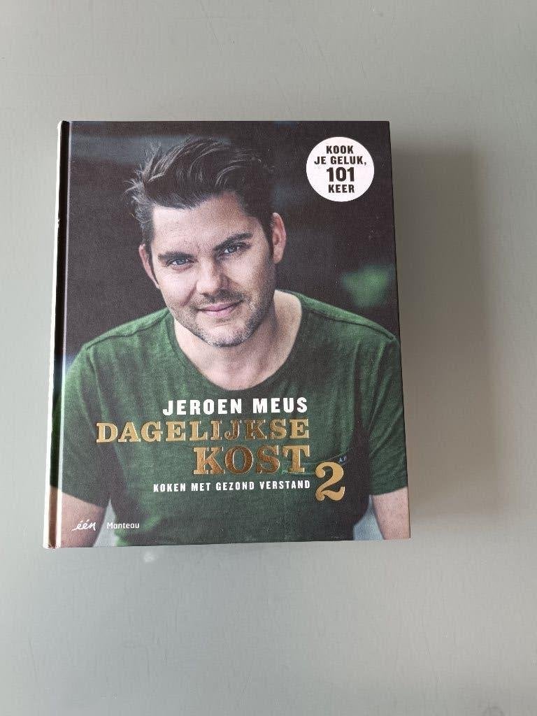 Kookboeken Jeroen Meus dagelijkse kost 1 en 2, Boeken, Hoofdgerechten, Jeroen Meus, Ophalen of Verzenden, Zo goed als nieuw