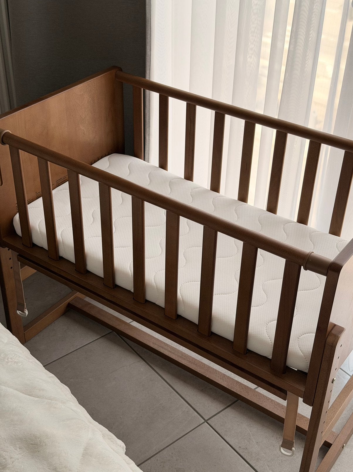 Baby co-sleeper + matras, Ophalen, Zo goed als nieuw, Ledikant