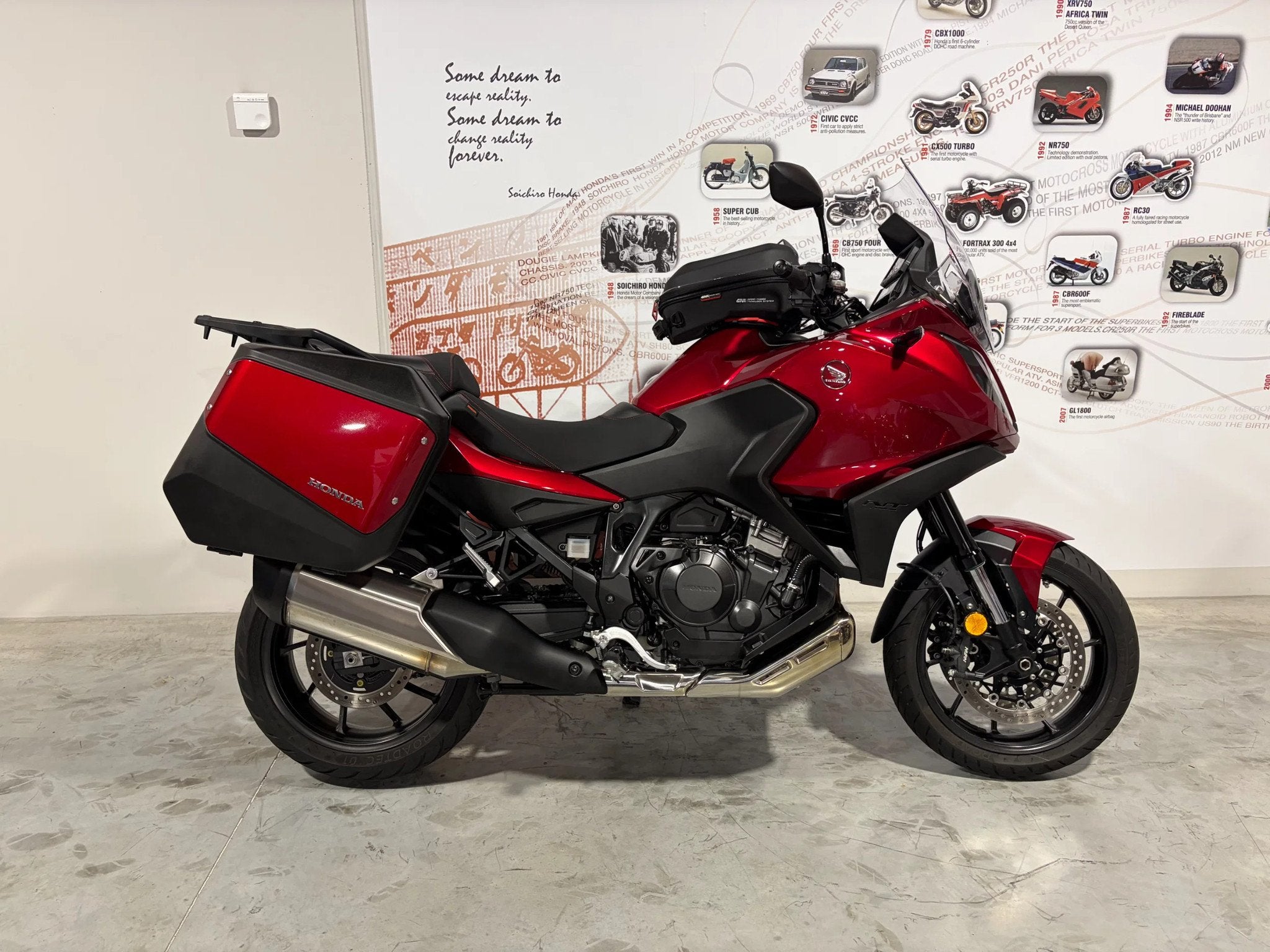 Honda NT1100 Manueel met comfortzadels en tanktas, Tourisme, Entreprise, Plus de 35 kW, 1100 cm³