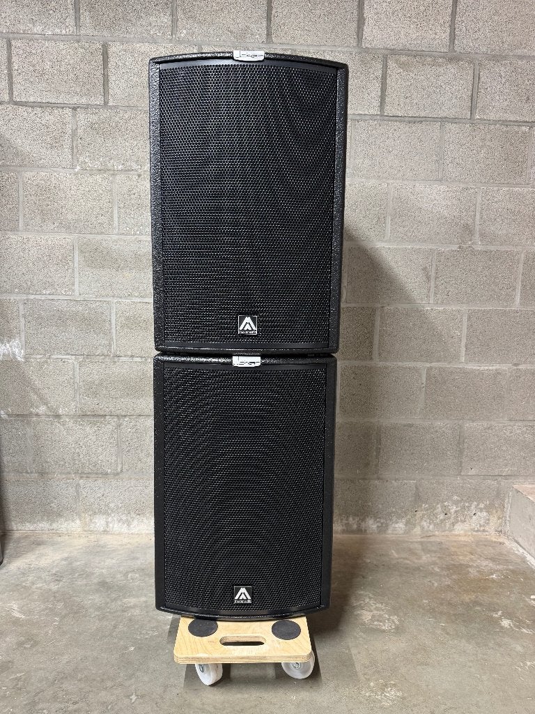 2x Master Audio JK12 luidsprekers, Enlèvement, Comme neuf, Autres types, Autres marques