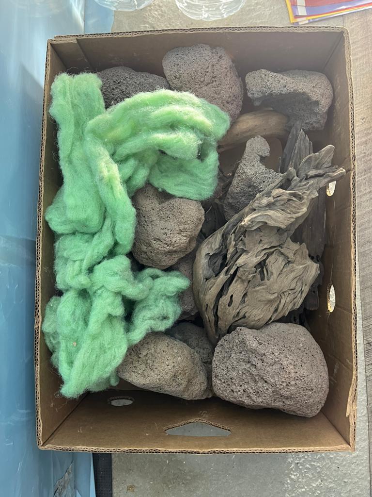 Aquarium spullen, Dieren en Toebehoren, Ophalen, Gebruikt, Decoratie