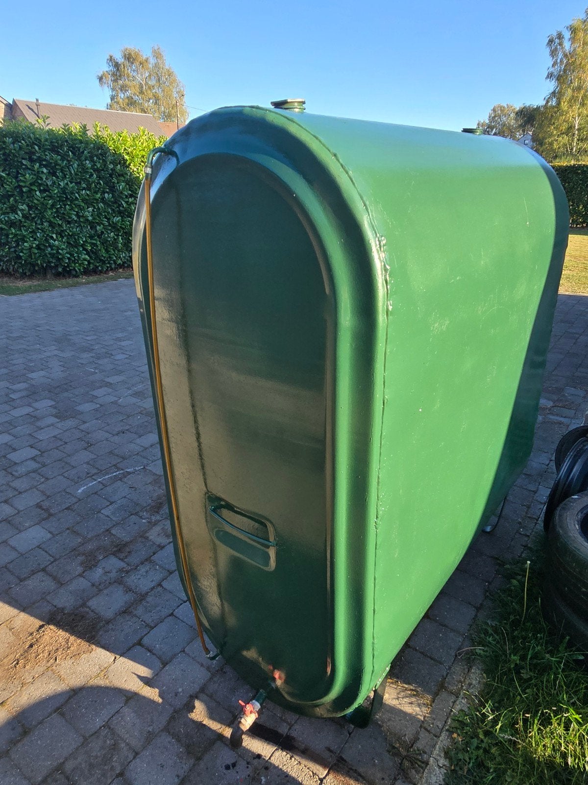 av cuve Mazout 1200l en bon état, Enlèvement, Utilisé
