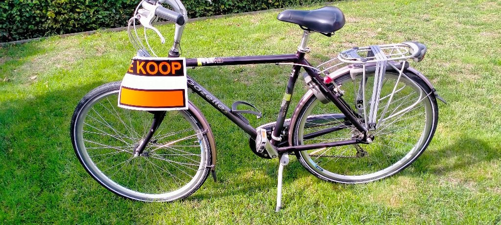 herenfiets Gazelle, Ophalen, Gebruikt, Velgrem, Versnellingen