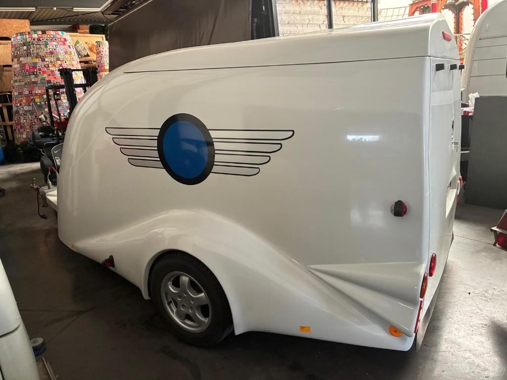 aanhangwagen voor 2 motoren (excalibur), Ophalen, Zo goed als nieuw