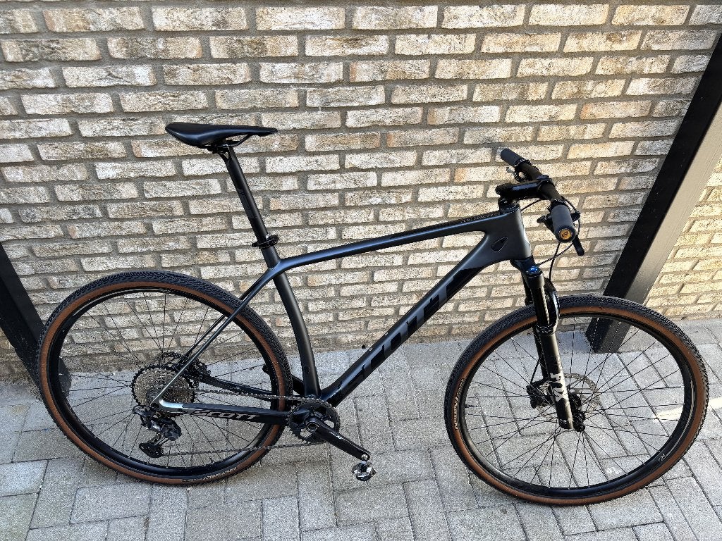 VÉLO DE MONTAGNE SCOTT SCALE 925 XL HARDTAIL NOIR CARBONE, Vélos & Vélomoteurs, Autres marques, 10 à 15 vitesses, 57 à 61 cm, Enlèvement