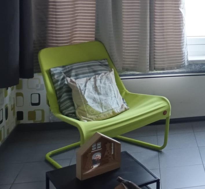 Groen zeteltje IKEA , Kinderen en Baby's, Kinderkamer | Tafels en Stoelen, Ophalen, Gebruikt