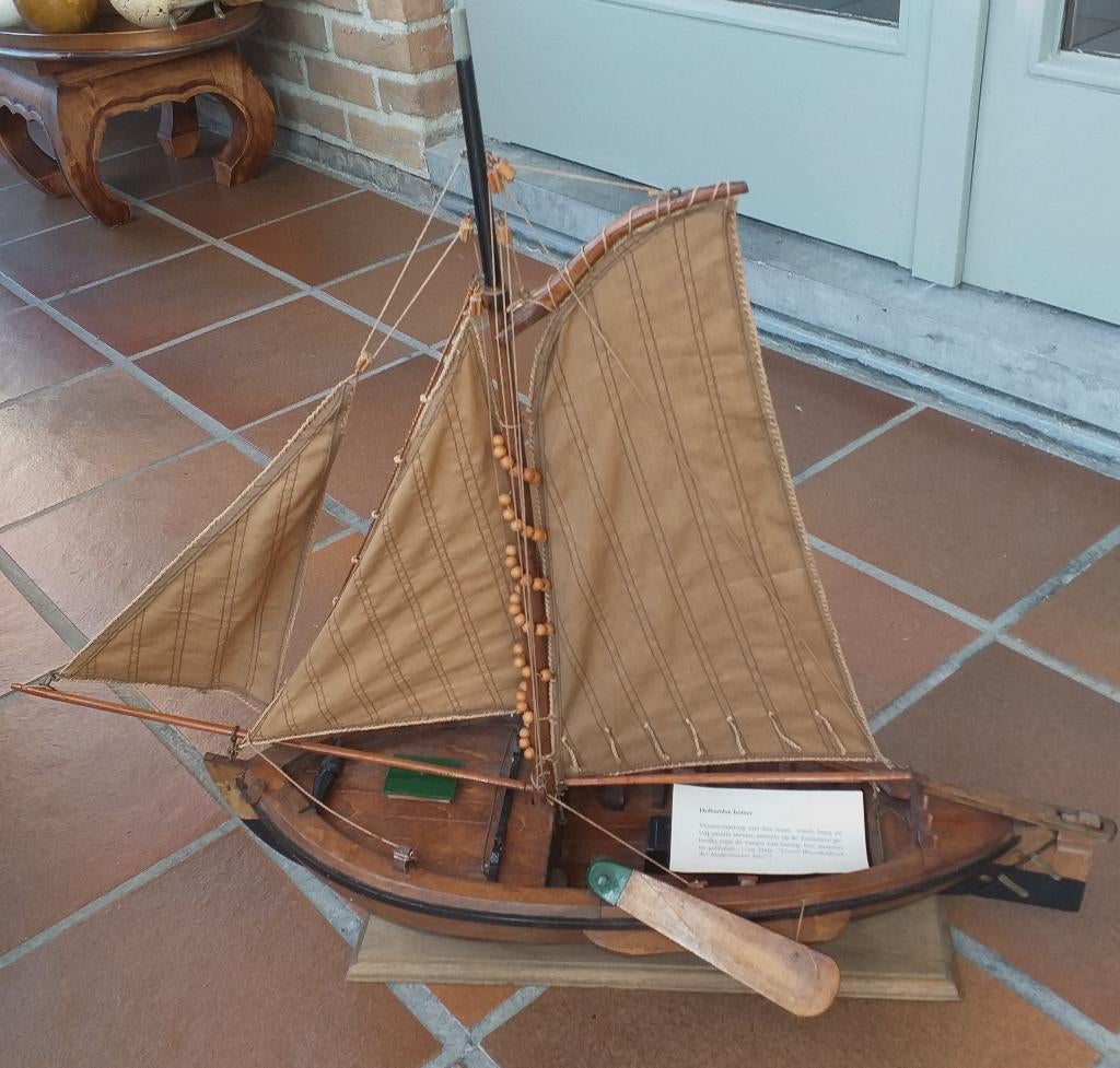 modelboot hollandse botter, Hobby en Vrije tijd, Modelbouw | Boten en Schepen, Ophalen, Gebruikt