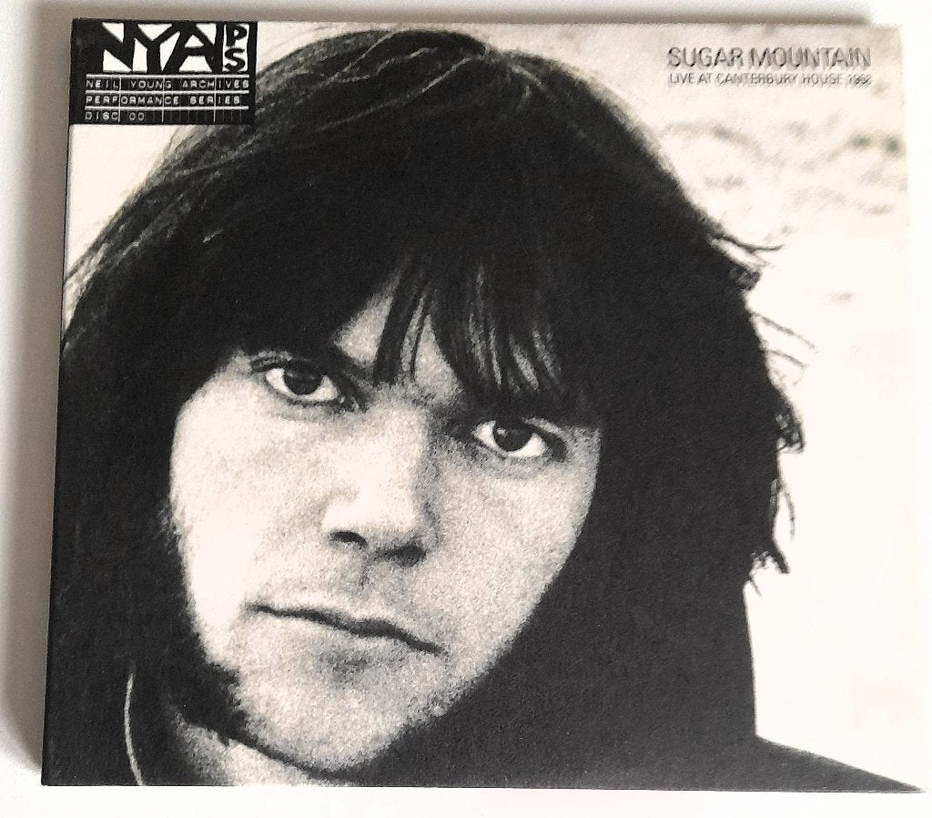 NEIL YOUNG Sugar Mountain (Live 1968) CD+DVD, CD & DVD, Album live, Comme neuf, Chanteur-compositeur, Digipak