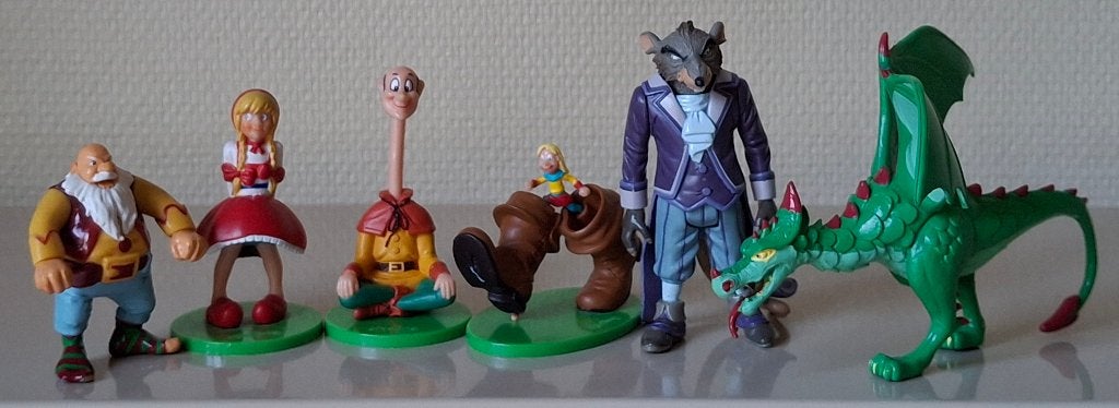 6 figuren EFTELING, Verzamelen, Efteling, Ophalen of Verzenden, Zo goed als nieuw