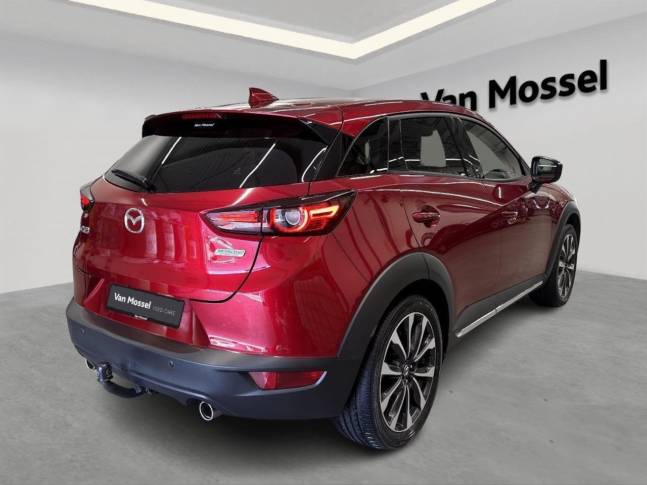 Mazda CX-3 2.0 SKYACTIV-G 121 Aut. Skydrive (automatique), Autos, Rouge, 140 g/km, 89 kW, Carnet d'entretien