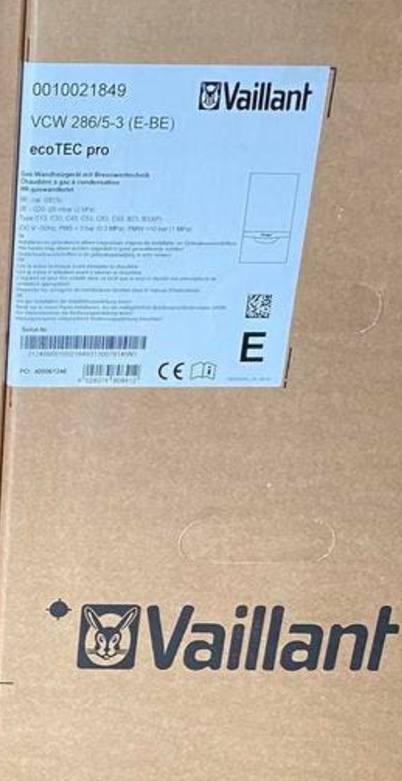 Niewe Vaillant VCW 286 PRO gaswandketel, Doe-het-zelf en Bouw, Ophalen, Nieuw