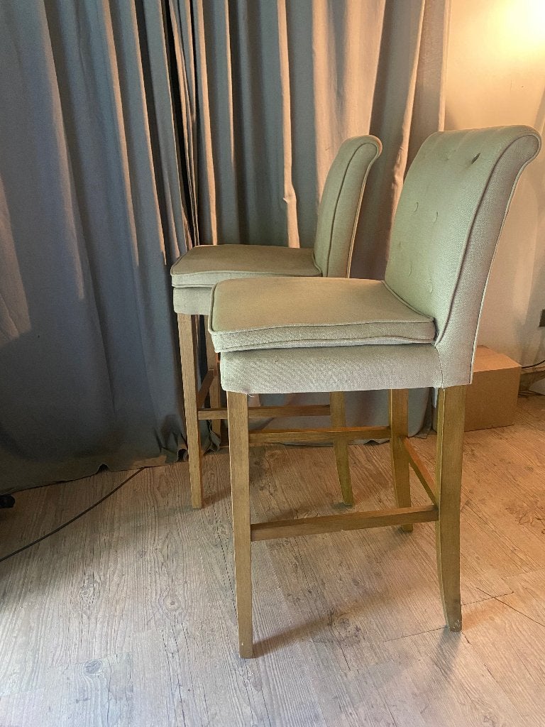 Bar stoel Rivièra Maison, Ophalen, Gebruikt, 60 tot 90 cm, Hout