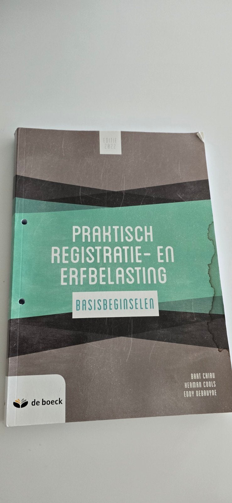 Praktisch registratie- en erfbelasting basisbeginselen 2022, Ophalen of Verzenden, Nederlands