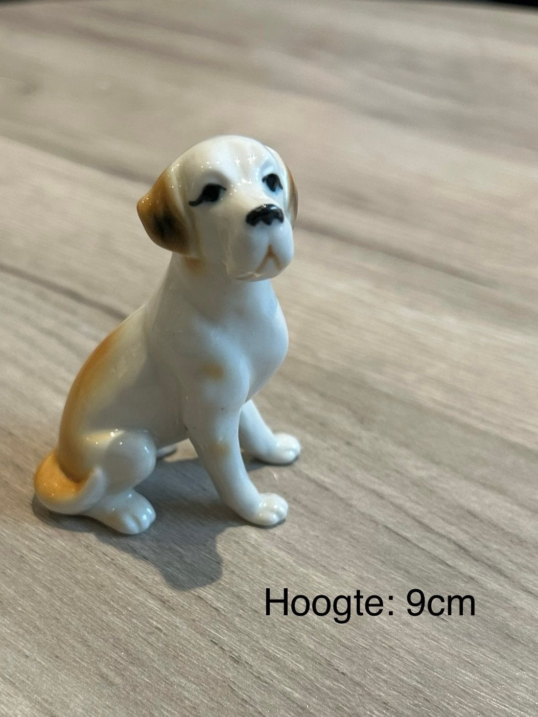 Beeldje zittende hond, Ophalen of Verzenden, Zo goed als nieuw, Hond of Kat, Beeldje of Figuurtje