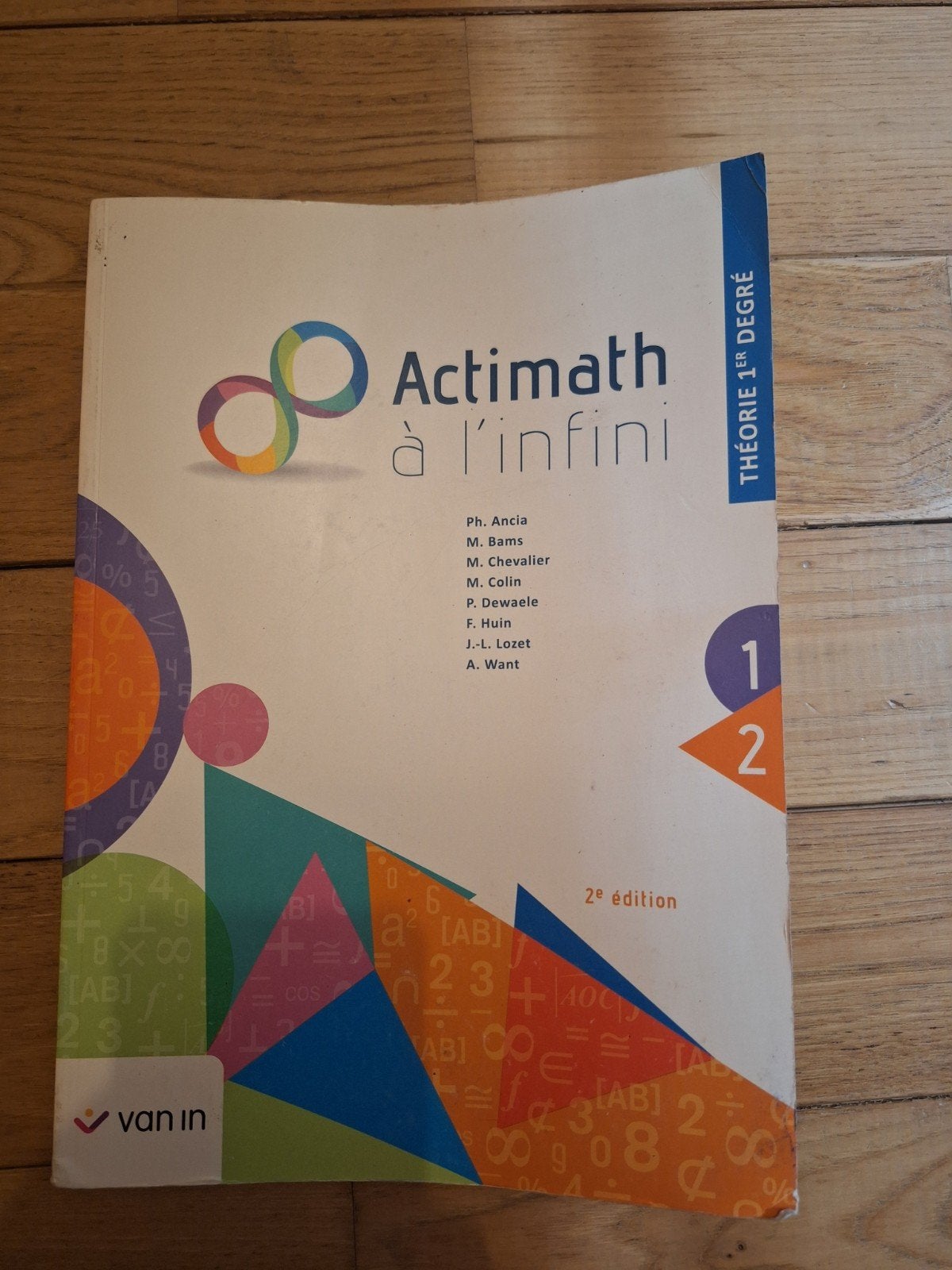 Actimath a l infini 1ier degre 2ème edition, Livres, Enlèvement ou Envoi