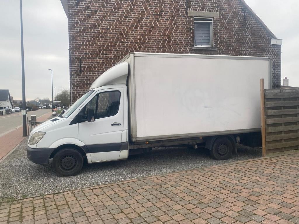 Mercedes Sprinter 316cdi met acheterklep, Auto's, Euro 5, Stof, Wit, Mercedes-Benz