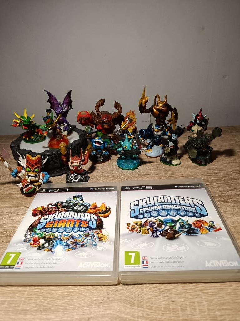 Figurines Skylanders Giants + Spyro's Adventure + Jeux, Enlèvement ou Envoi