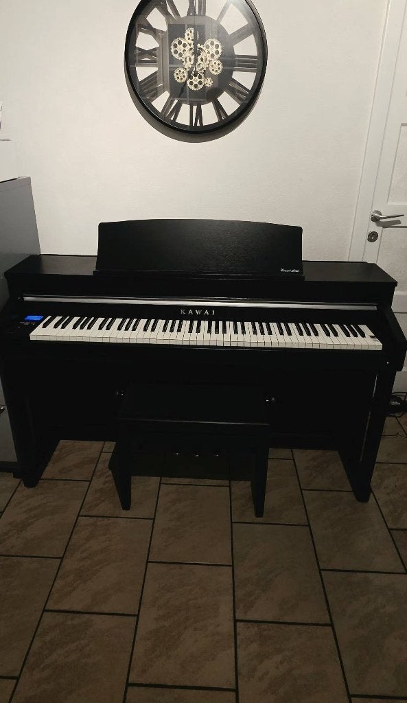 Kawai CA67 SB – Piano numérique haut de gamme, Musique & Instruments, Pianos, Comme neuf, Piano, Noir, Enlèvement