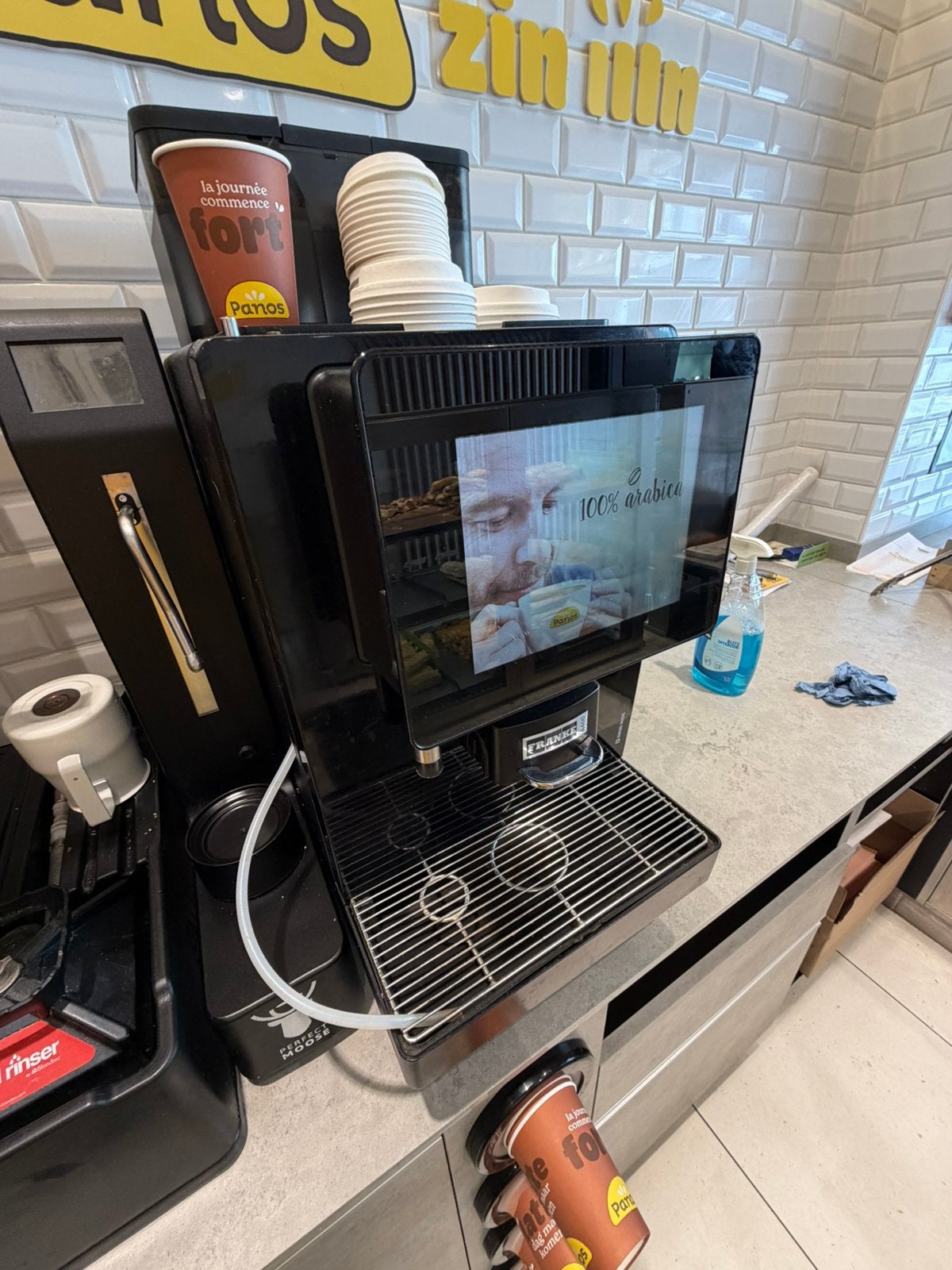 Franke A400 volautomatische koffiemachine – zonder melkunit, Ophalen, Gebruikt