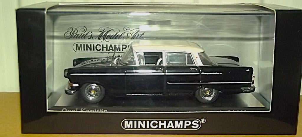 Opel Kapitaen 1959/63 - Echelle 1:43, Hobby en Vrije tijd, Modelauto's | 1:43, Ophalen of Verzenden, Zo goed als nieuw, Auto, MiniChamps