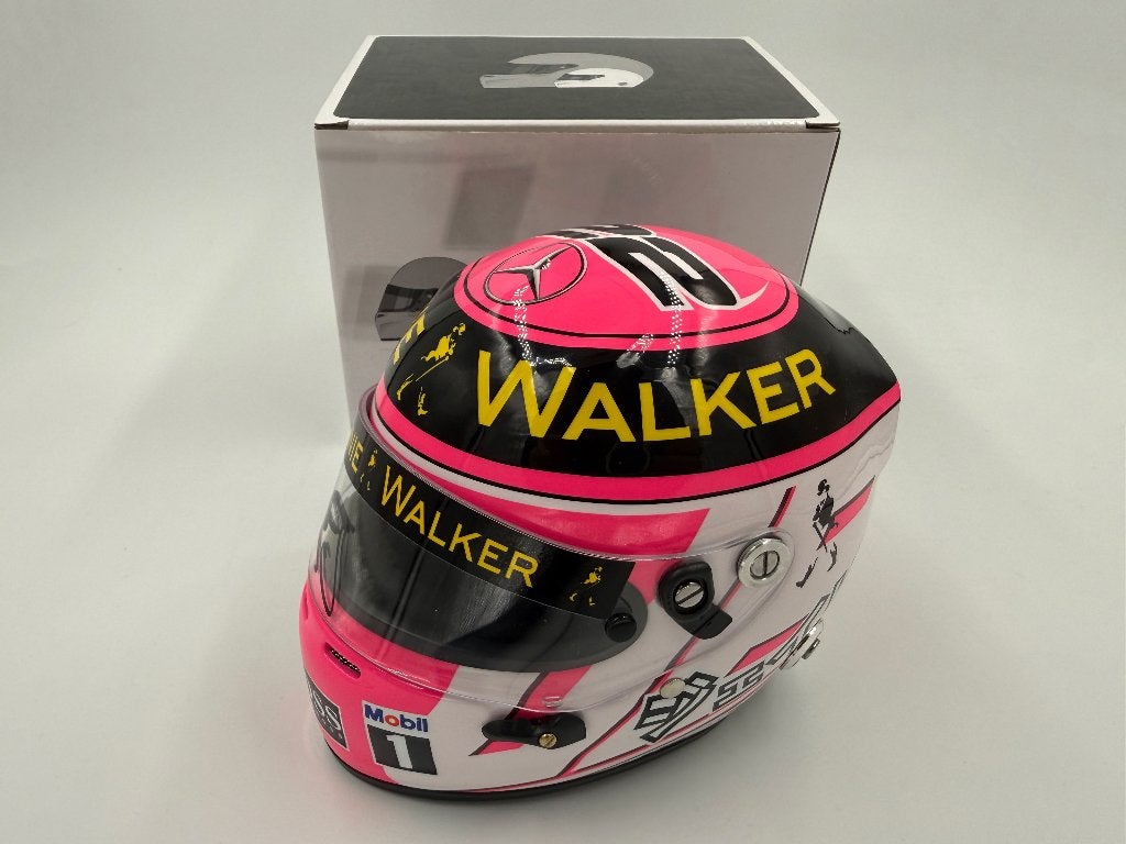 1/2 casque helmet F1 Button 2014 Japon (McLaren) signé, Enlèvement ou Envoi