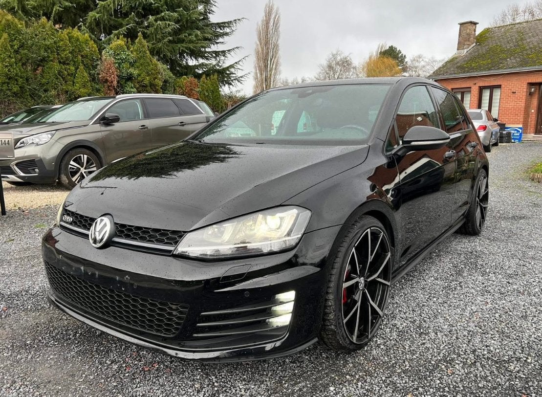 GOLF 7 TDI 184CH DSG-6 90000Kms, Auto's, Voorwielaandrijving, Stof, Zwart, 10 cilinders