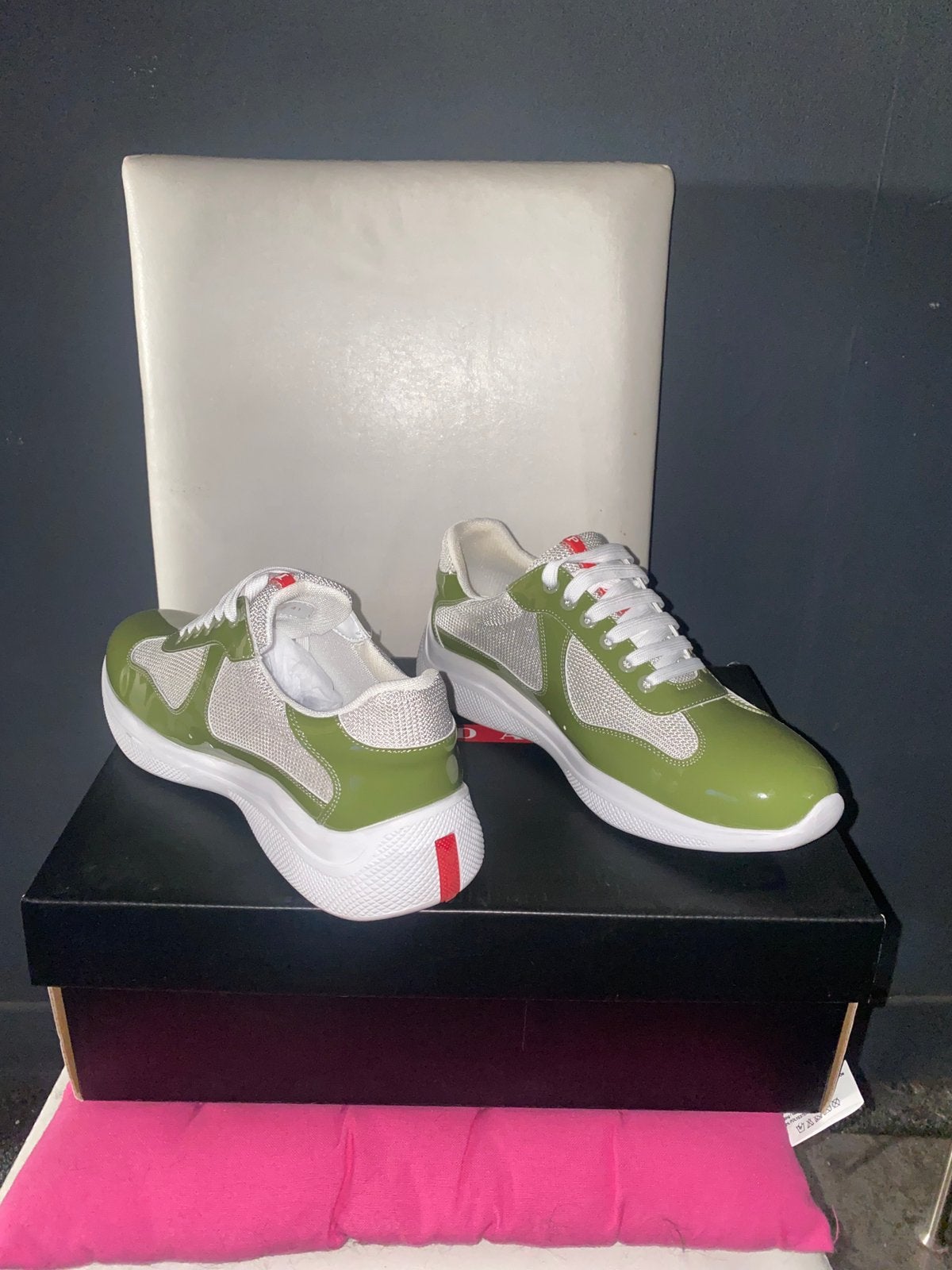 Baskets prada, Vêtements | Hommes, Chaussures, Enlèvement ou Envoi, Comme neuf, Baskets