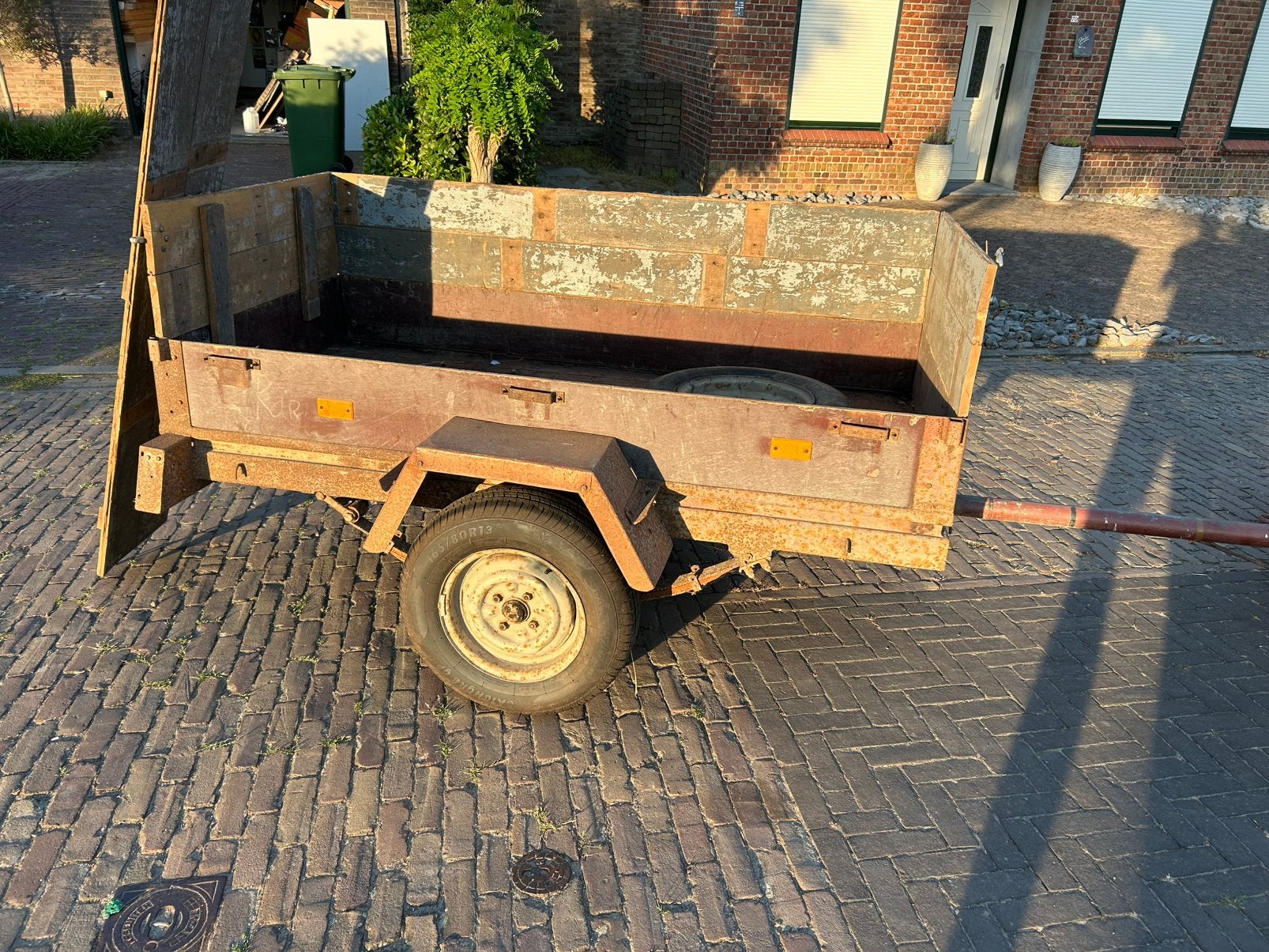 Aanhanger, Ophalen, Gebruikt