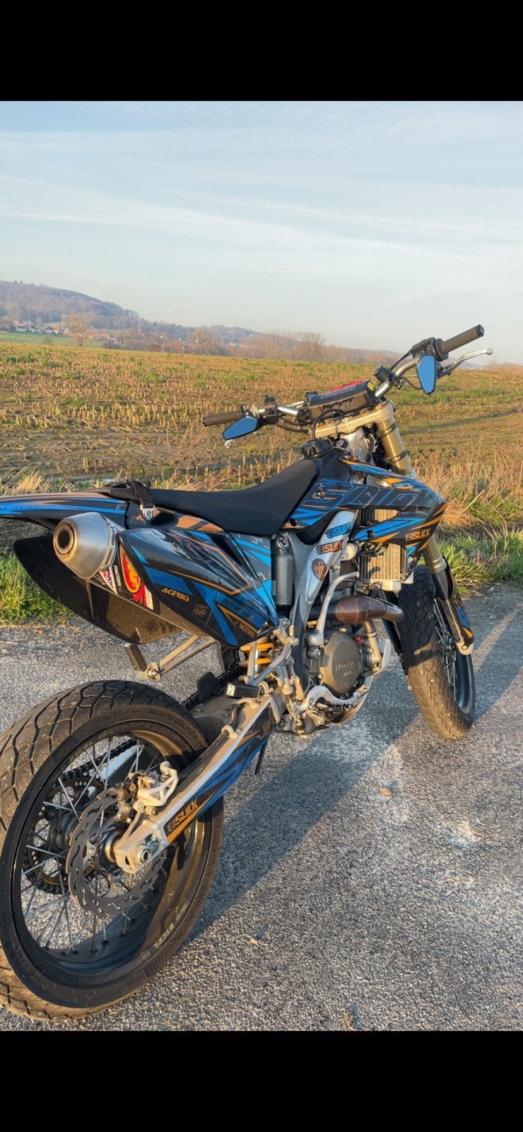 Supermoto a2, Fietsen en Brommers, Ophalen, Zo goed als nieuw