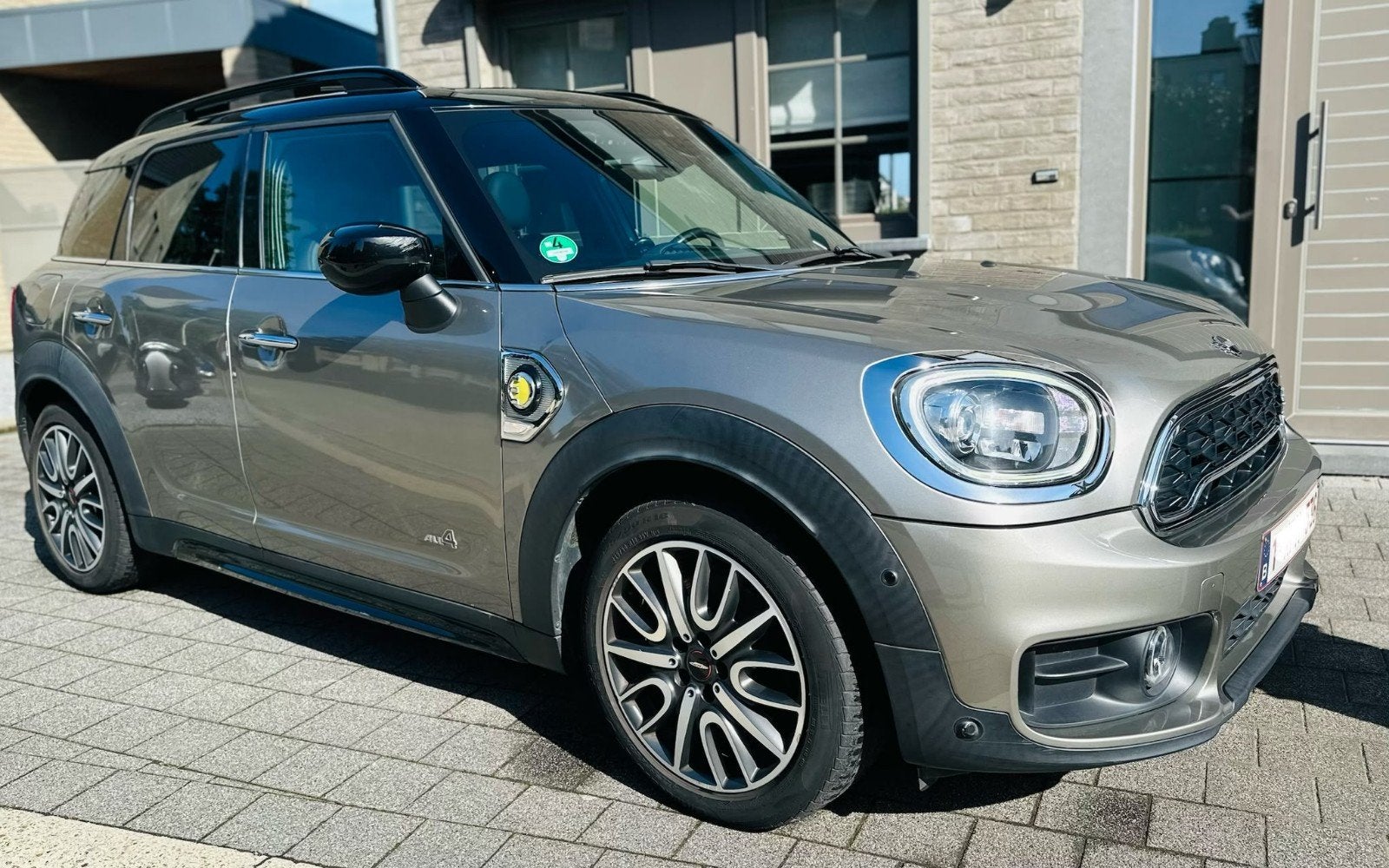 Mini Cooper S E Countryman ALL4, Auto's, Automaat, Dealer onderhouden, Panoramadak, 5 zetels