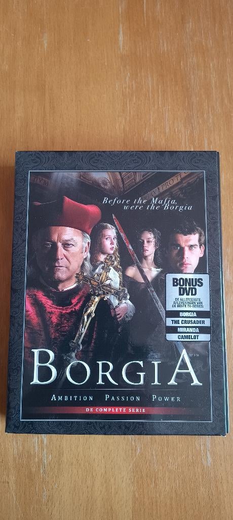 DVD Box Borgia - Complete Series + bonus dvd, Cd's en Dvd's, Ophalen of Verzenden, Zo goed als nieuw, Boxset