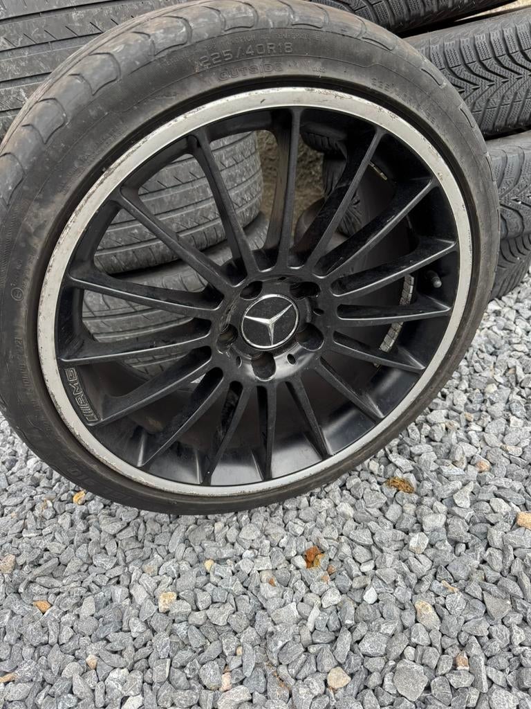 Velgen Mercedes AMG 18inch, Auto-onderdelen, Banden en Velgen, Ophalen, Band(en)