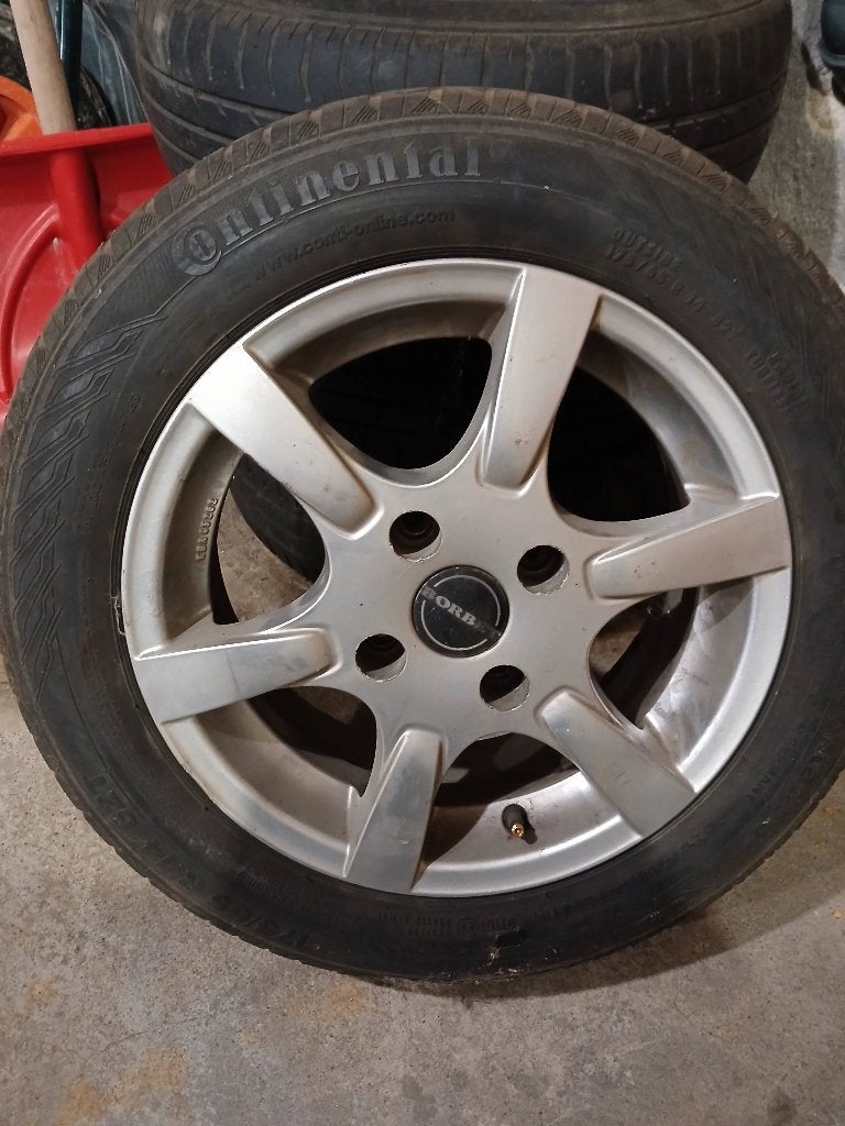 Jantes 14" ford, Autos : Pièces & Accessoires, 14 pouces, 175 mm, Véhicule de tourisme, Pneus été