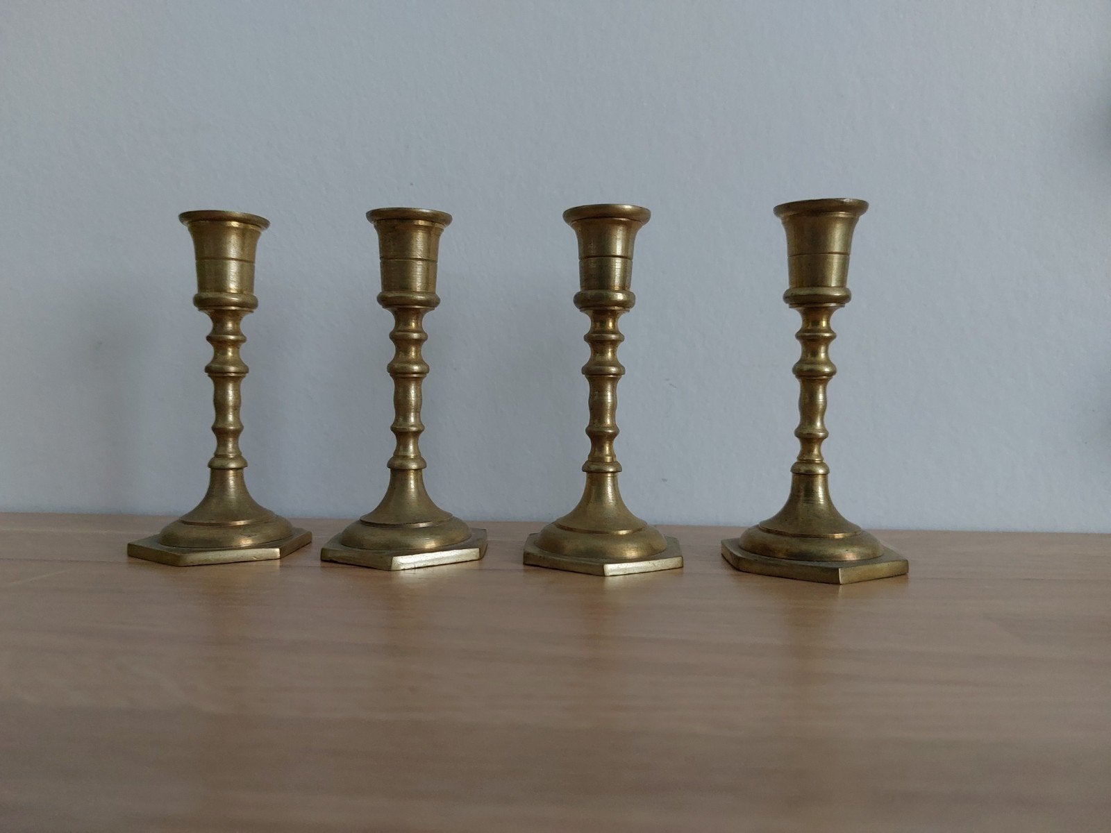 petits chandeliers en cuivre, Antiquités & Art, Enlèvement