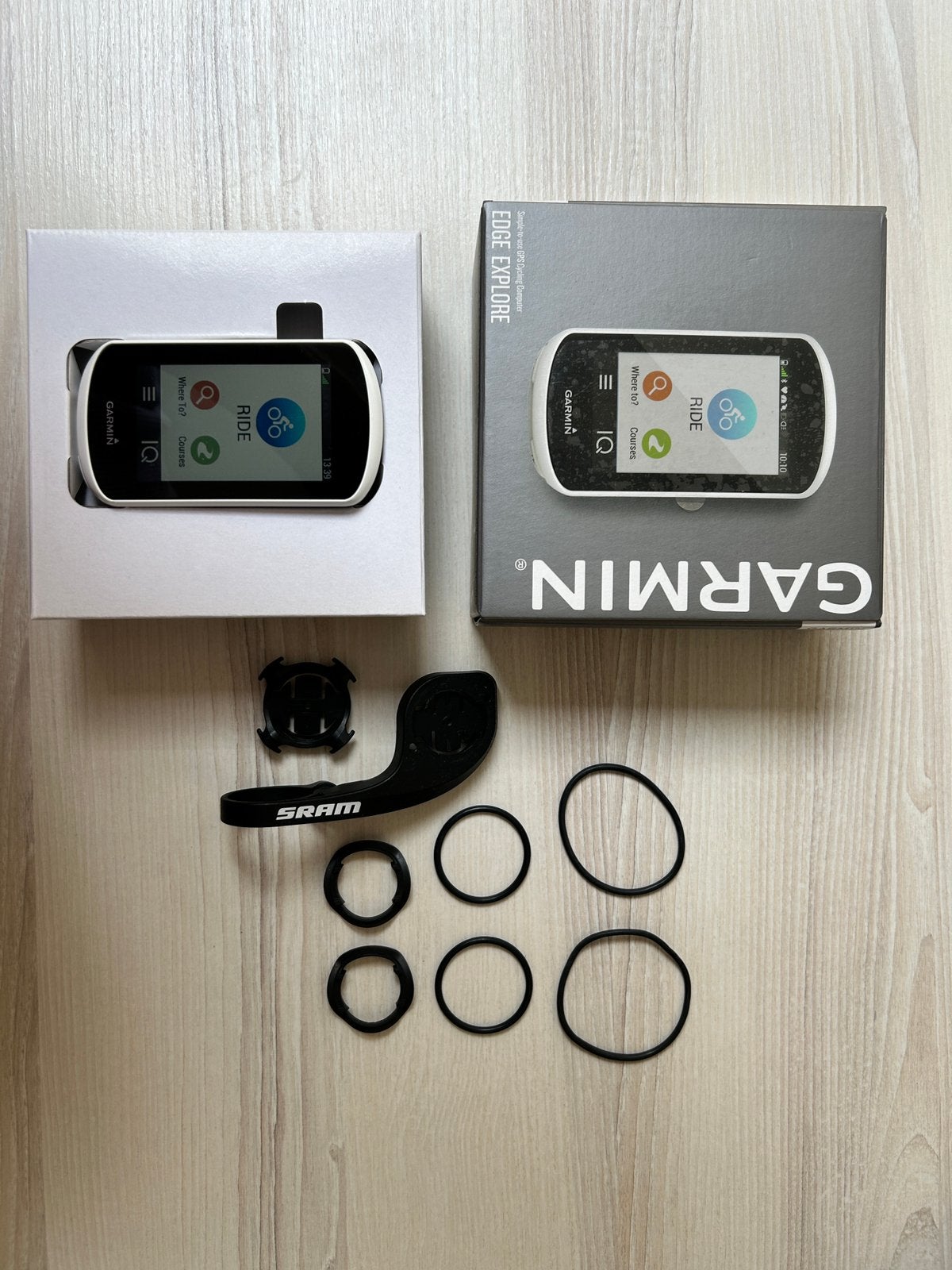 BUNDEL: Garmin Edge Explore + Radar Achterlicht RTL515, Fietsen en Brommers, Fietsaccessoires | Fietscomputers, Ophalen of Verzenden