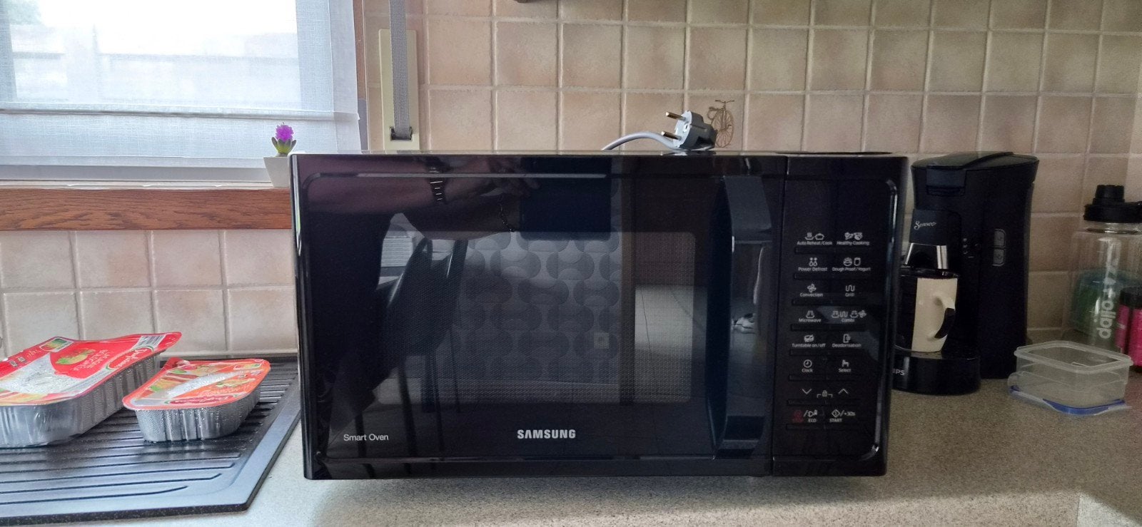 Combi microgolfoven, Computers en Software, Ophalen, Nieuw, Glas
