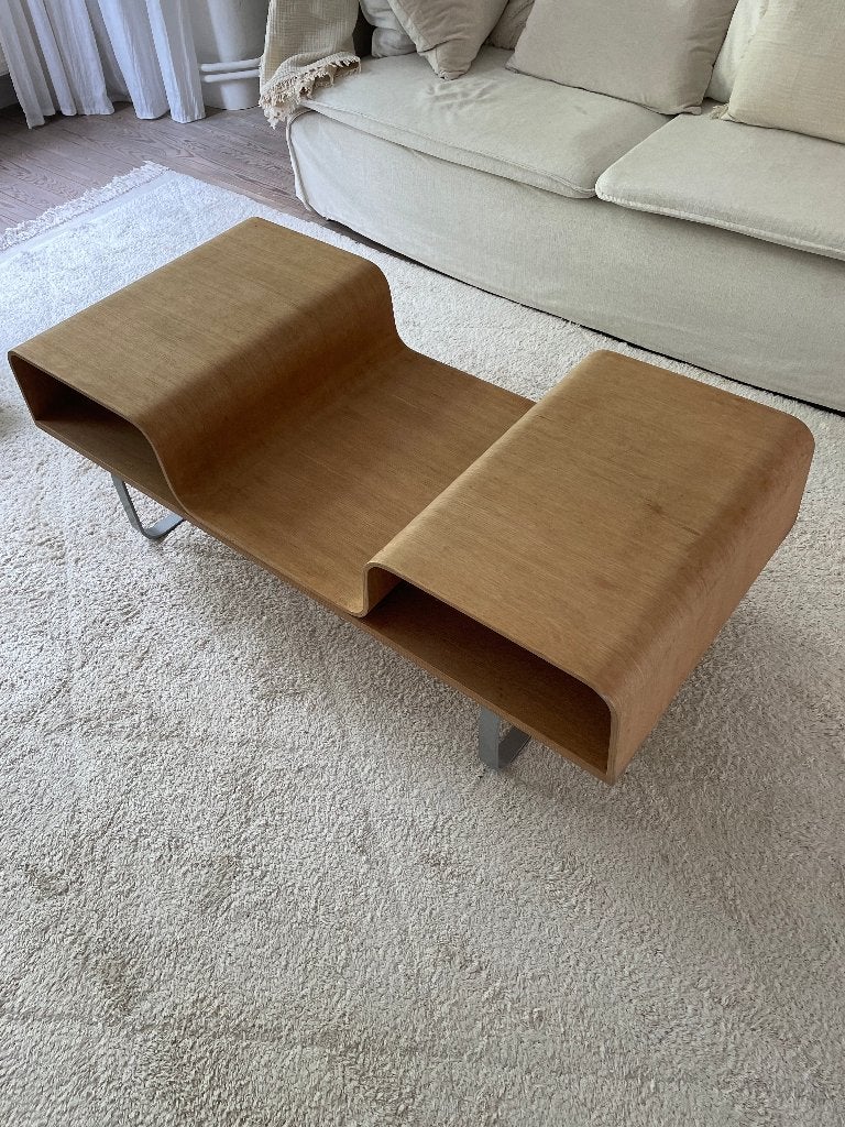 Design salontafel Ikea, LAGFORS door Richard Clack 2004., Huis en Inrichting, Tafels | Salontafels, Ophalen, Gebruikt, 100 tot 150 cm