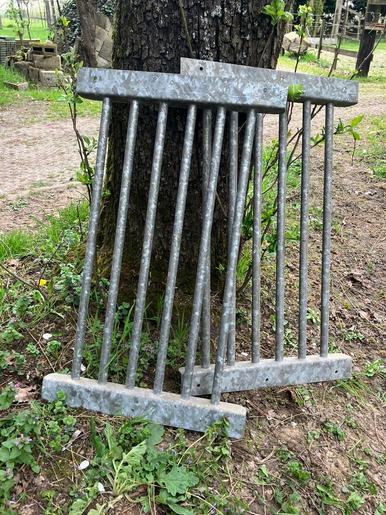 Voorzettralies stalraam, H 80 cm, B 50 cm., Dieren en Toebehoren, Stalling en Weidegang