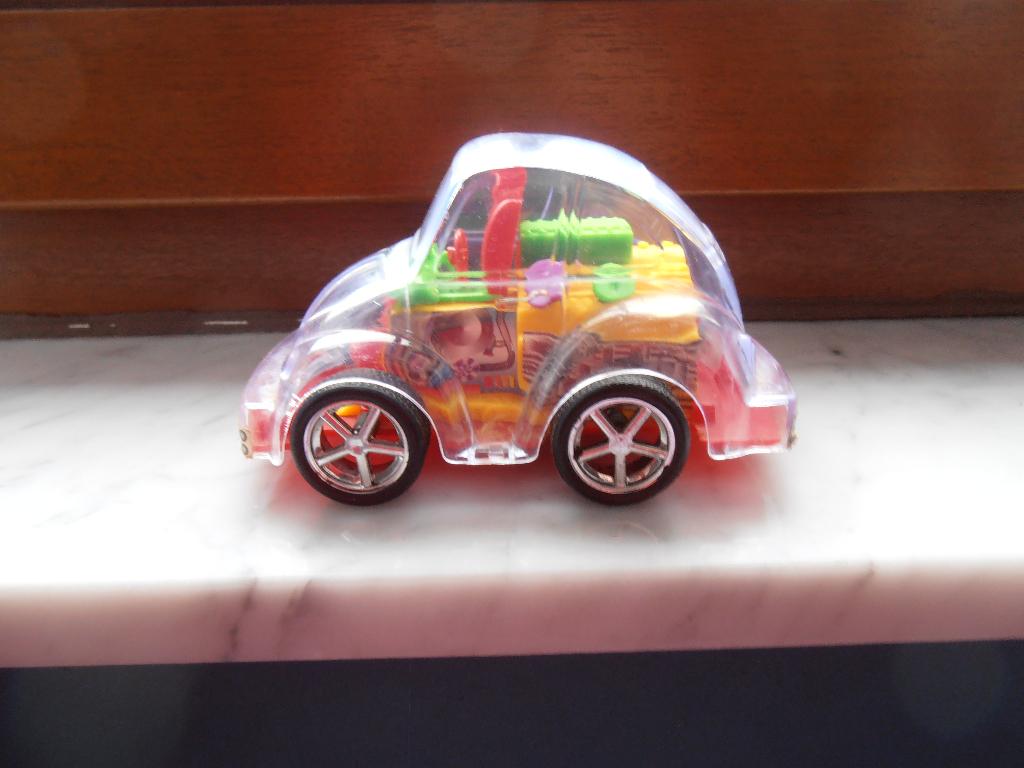 Voiture coccinelle transparente mobile (vintage), Enlèvement ou Envoi, Utilisé