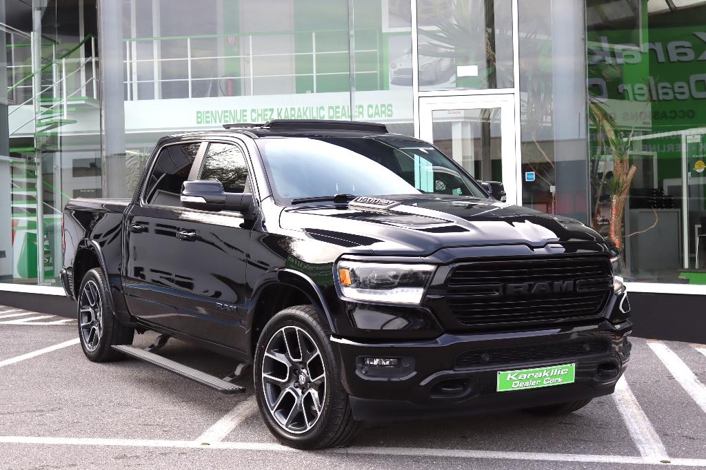 DODGE RAM 5.7i 401CV LPG 200L SPORT TOIT PANO FULL FULL TVAC, Auto's, Dodge, Bedrijf, Te koop, RAM 1500, 4x4, ABS, Achteruitrijcamera