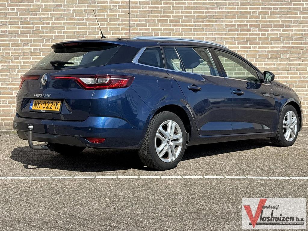 Renault Megane Estate 1.2 TCe Zen | Climate | Cruise | Navi, Auto's, Renault, Zwart, Blauw, Electronic Stability Program (ESP)