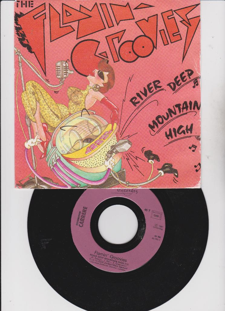 The Flamin' Groovies – River Deep Mountain High  1981, Enlèvement ou Envoi, Comme neuf, Pop, 7 pouces